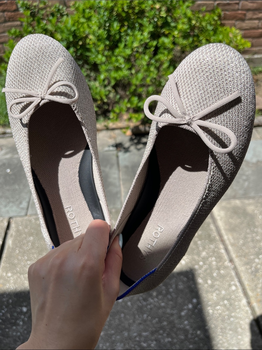 Rothy’s Metallic Ballet Flats - Picture 4 of 9